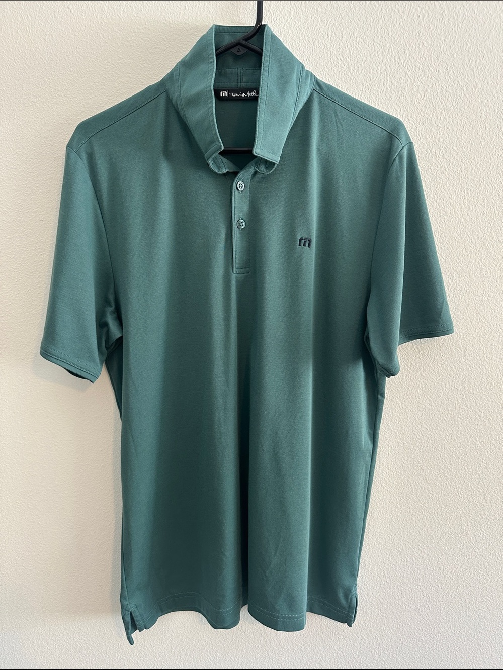 Travis Mathew Green Short-Sleeve Performance Polo